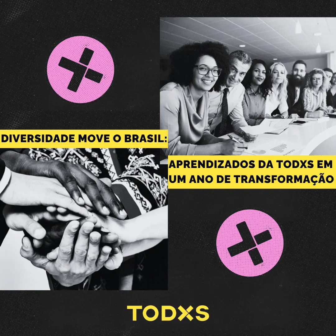 A imagem mostra diversidade de pessoas em um ambiente de discussão ou trabalho colaborativo, reforçando a importância da inclusão social e do respeito às diferenças no Brasil.